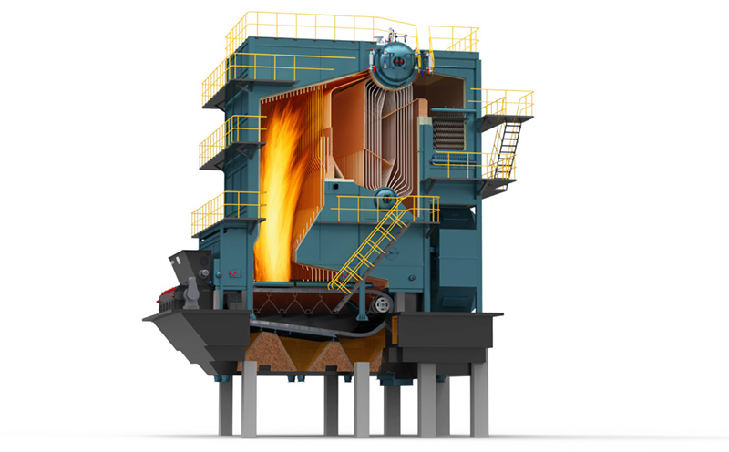 SZS燃?xì)膺^熱蒸汽鍋爐實(shí)拍